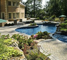 part ii when is an in ground custom spa the right choice, outdoor living, ponds water features, pool designs, spas, Custom In ground Spa