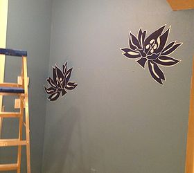 reproduction of a wallpaper, paint colors, painting, wall decor