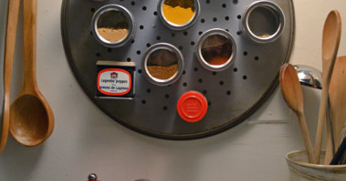 Small  Kitchen  Ideas  DIY Magnetic  Spice Rack Hometalk  Small  Kitchen  Ideas  DIY Magnetic  Spice Rack Hometalk