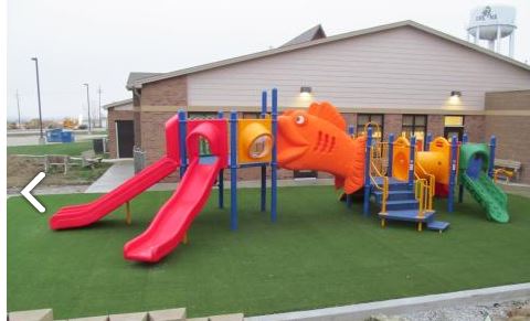 playground turf, landscape, outdoor living, This is a playground at a residential home