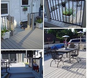 installing a deck and outdoor kitchen, decks, diy, how to, kitchen design, outdoor living