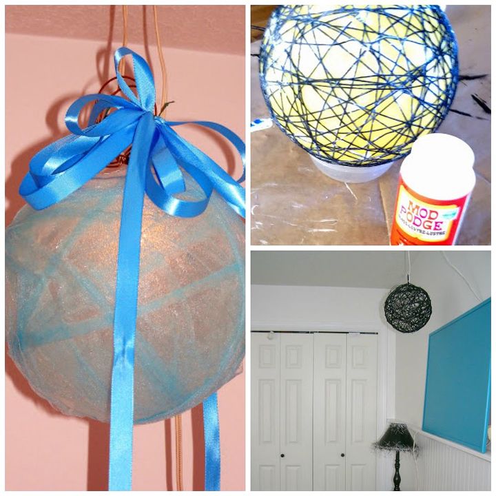 a cool girls bedroom, bedroom ideas, home decor, Made some hanging pendant lights