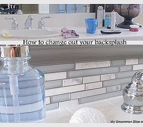 how to update a backsplash, kitchen backsplashes, kitchen design, Enjoy the new look