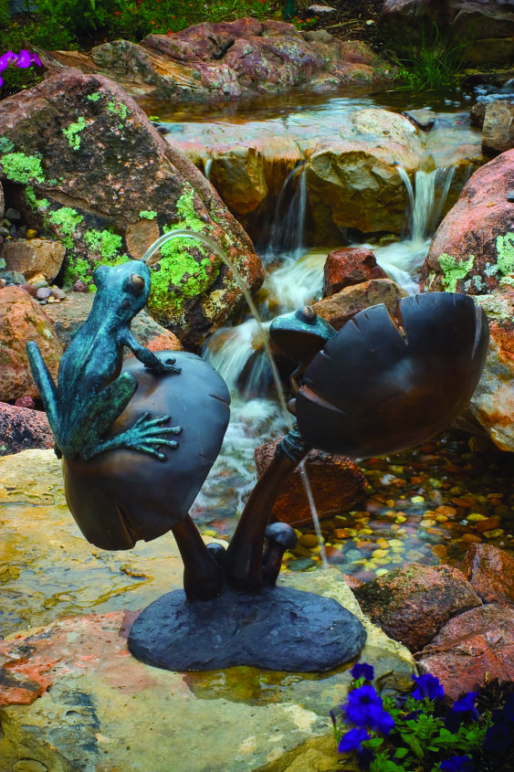 bronze frogs spitting fountains fountains garden art landscaping ideas bjl, gardening, home decor, ponds water features, Bronze Frogs Spitting Fountains Fountains Garden Art Landscaping Ideas BJL Aquascapes Colts Neck Monmouth Co NJ View more of our photos on Bubbling urns click on this link