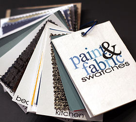 decorating on the go paint and fabric swatch kit, home decor, painting, reupholster, On the go decorating made easy with a customized paint and fabric swatch kit