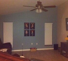 help what to do with this wall den, home decor, living room ideas, The original post pic 1