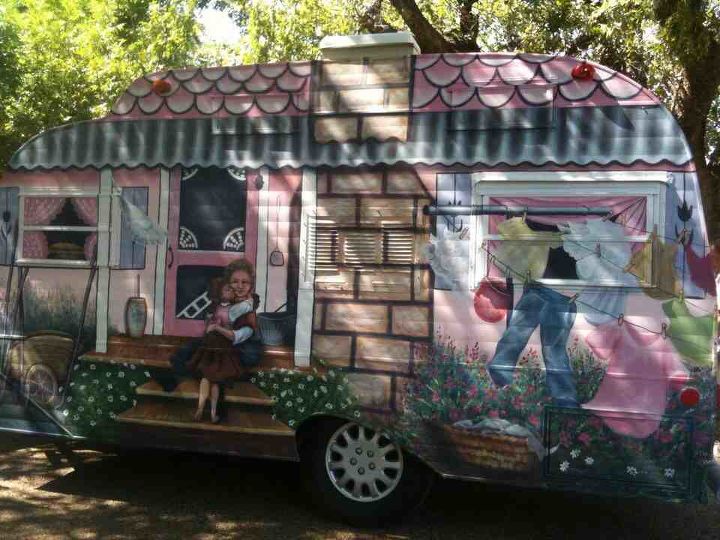 Happy Camper I Painted Curb Appeal Diy Painting Back To Happy Camper I Painted Curb Appeal Diy Painting Back To