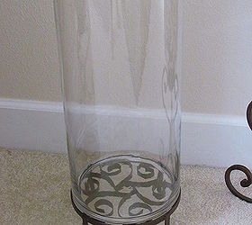 shells al a more shells in glass cylinder, home decor, outdoor living