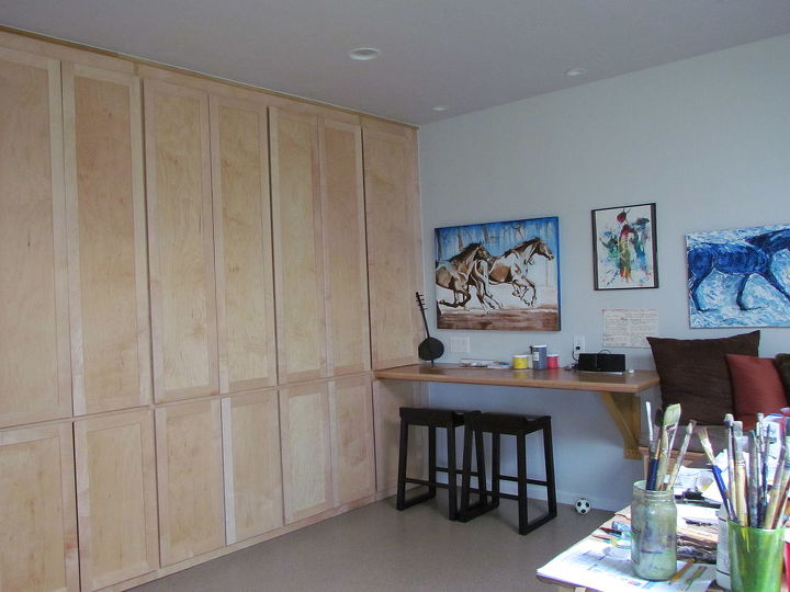 transform your garage into an art studio, craft rooms, garages, repurposing upcycling