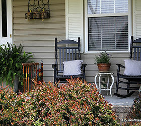summertime porch with a vintage flair, gardening, outdoor living, porches