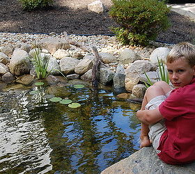 now this is outdoor living, landscape, outdoor living, ponds water features, Get your feet wet