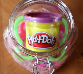 play doh easter gift, crafts