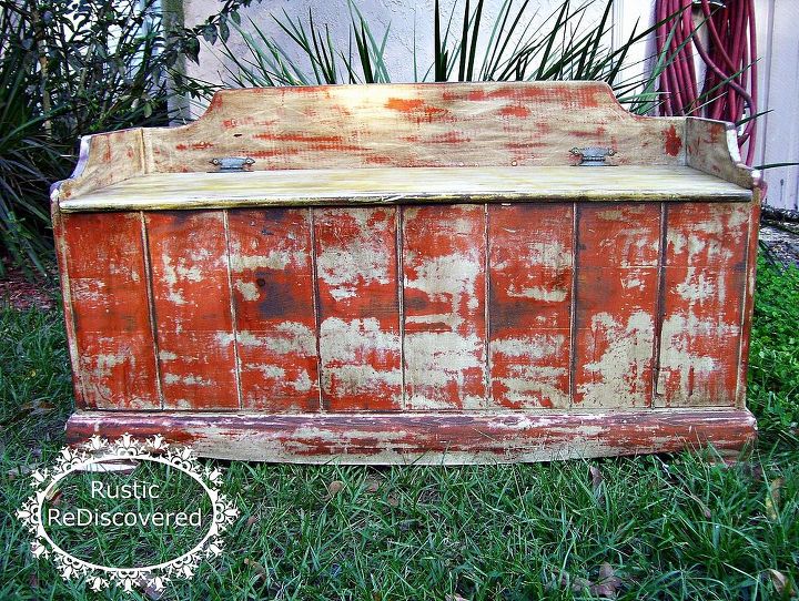 my favorite five from 2013, painted furniture, rustic furniture, Craig s List Storage Trunk