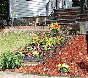 my front yard slope project, gardening, landscape