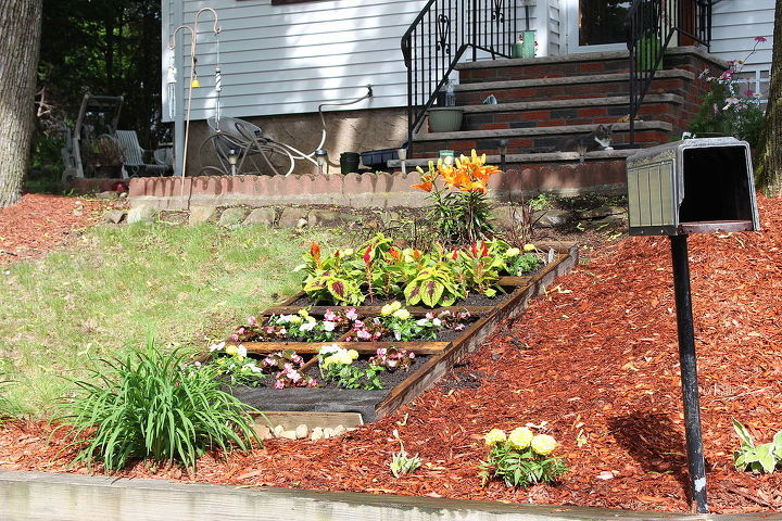 my front yard slope project, gardening, landscape
