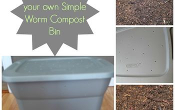Make Your Own Simple Worm Compost Bin