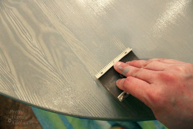 how to faux finish weathered wood grain budgetupgrade, painted furniture, woodworking projects