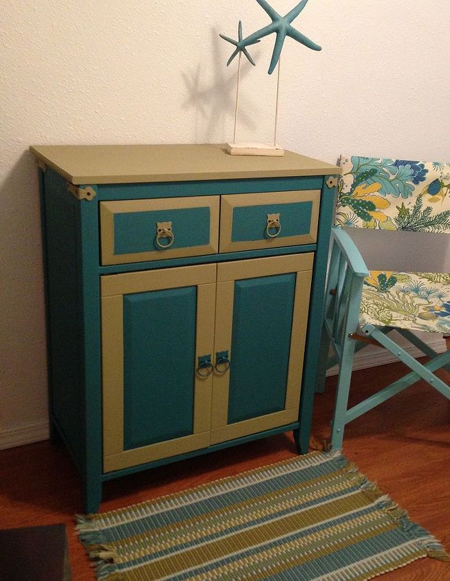 linen cabinet, painted furniture