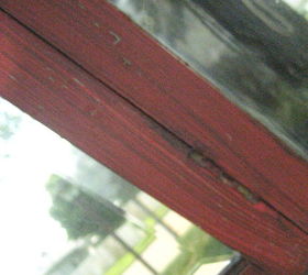 will paint remover damage a mirror, Close up of the paint