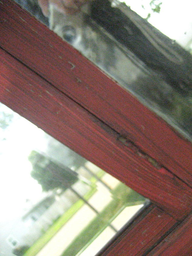 will paint remover damage a mirror, Close up of the paint