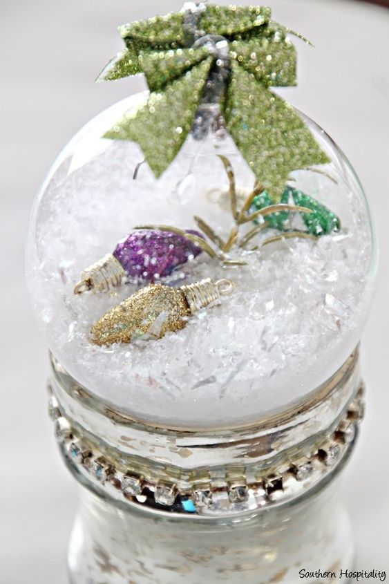 ornamentos de vidro globo de neve, Globos de neve em vidro de merc rio