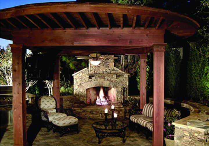 fireplaces and fire pits, concrete masonry, fireplaces mantels, outdoor living