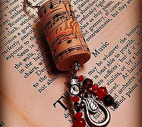 wine cork key chains, crafts