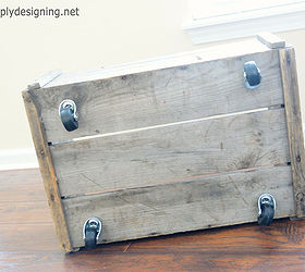 how to repurpose a vintage cranberry bog crate, bedroom ideas, diy, home decor, repurposing upcycling