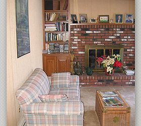 the impact of painting a fireplace, fireplaces mantels, paint colors, painting, wall decor, Before Painting