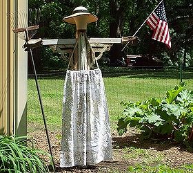 american garden angel, gardening, repurposing upcycling