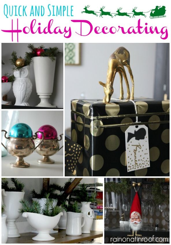 holiday home tour quick and simple holiday decorating, seasonal holiday d cor, wreaths, Holiday decorating should be fun not stressful and time consuming Check out these simple ideas