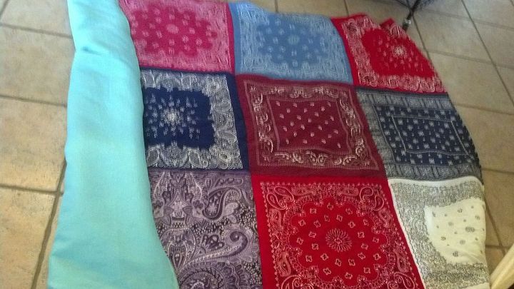 handkerchief quilt, crafts