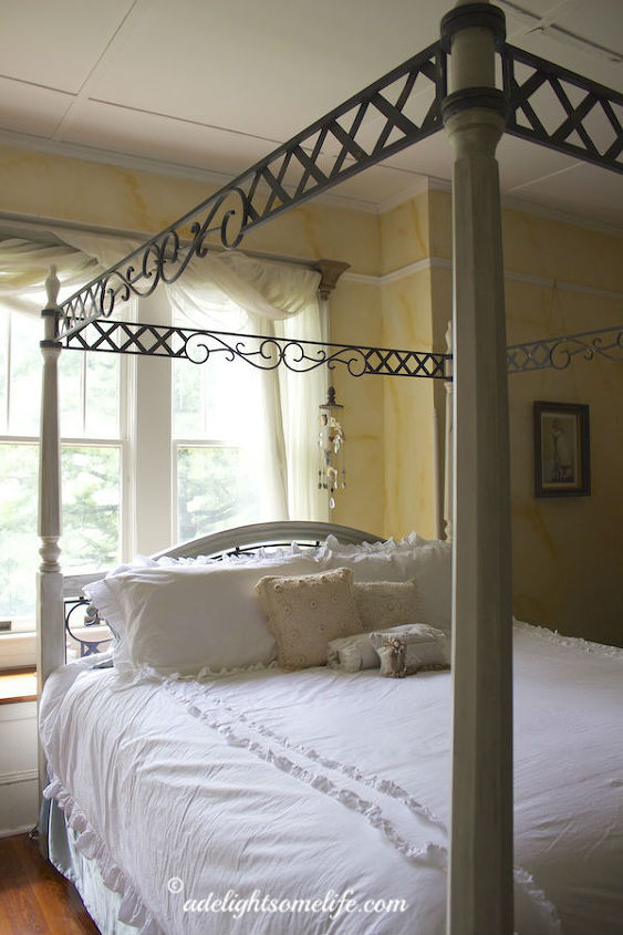 french impressions part ii the bed transformed, bedroom ideas, home decor, painted furniture
