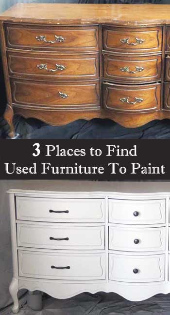 where to buy used furniture perfect for painting, painted furniture