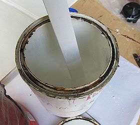 how i deal with rusty paint cans, cleaning tips, painting