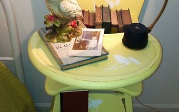 Re Purposed High Chair / Night Stand