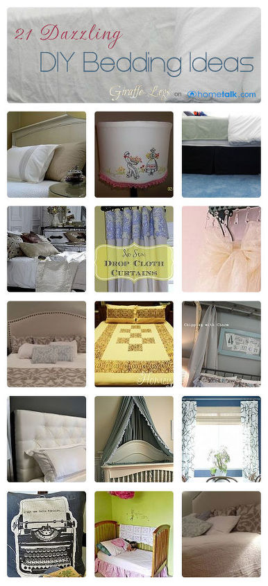 21 dazzling diy bedding ideas, bedroom ideas, home decor