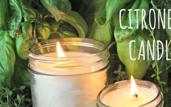 DIY: Citronella Candles