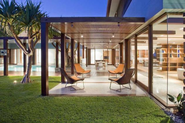 albatross avenue house on australia s gold coast by bayden goddard design, architecture, home decor, outdoor living, pool designs