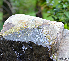 a bubbling rock water feature and mini yard tour, gardening, landscape, ponds water features