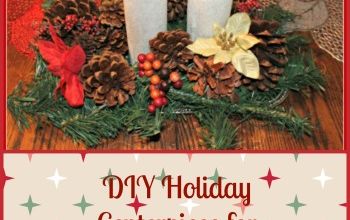 DIY Christmas Centerpieces for $10 or Less