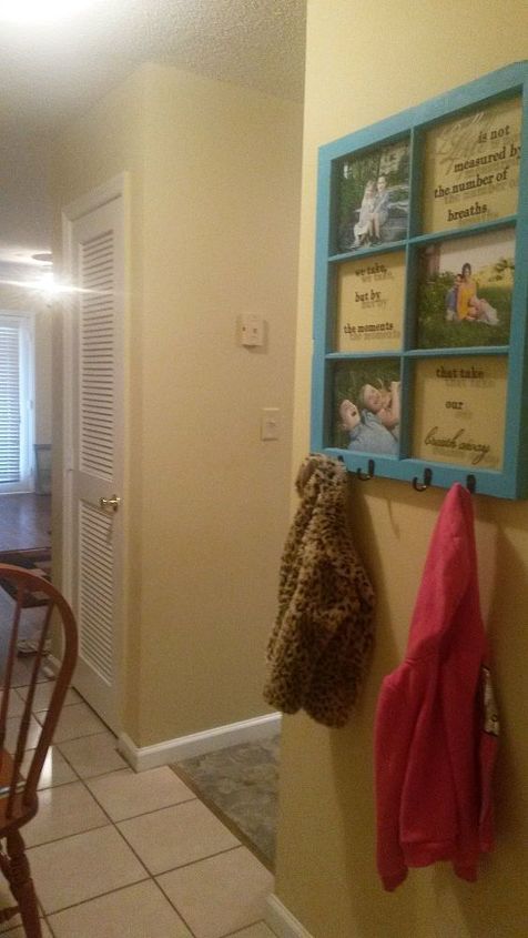 window photo frame project, crafts, home decor, repurposing upcycling