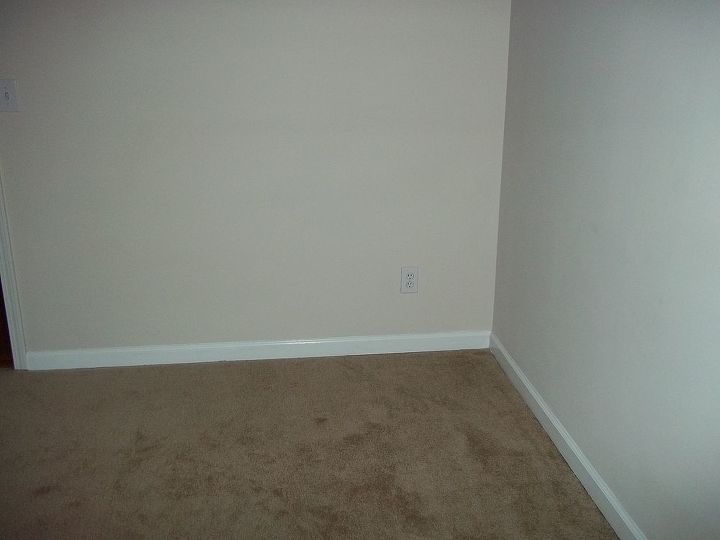 we just had new carpet installed and i forgot to trim a few base boards i easily, painting, Fresh white baseboards