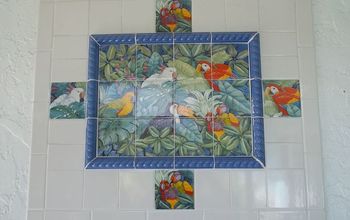 here is the tile close up in the entry