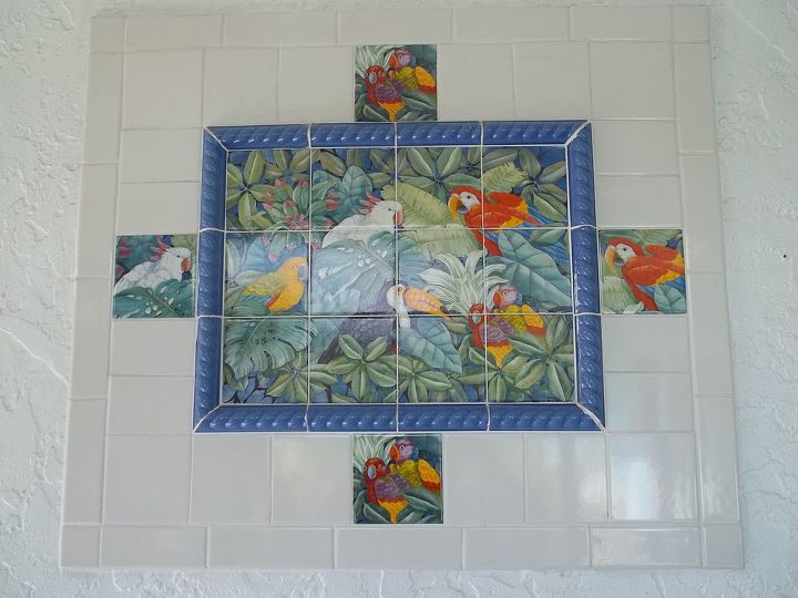here is the tile close up in the entry, tiling