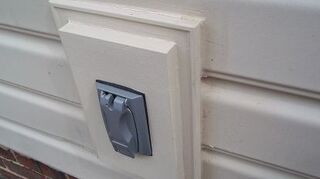 Sealing Around A Vinyl Siding Mounting Block Hometalk