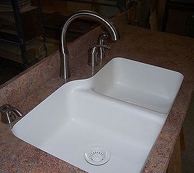 undermount sinks in laminate tops, countertops, kitchen design