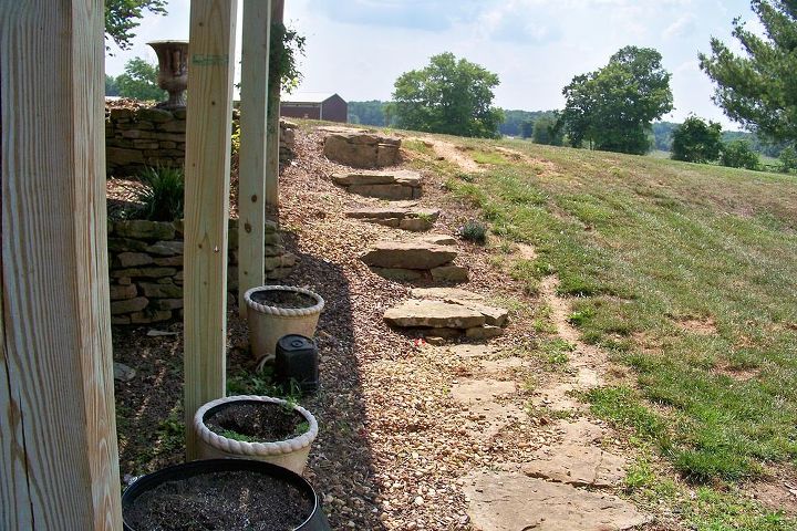 q need landscaping suggestions for the area under and around my deck i had a stone, decks, landscape