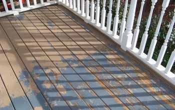 Deck Coating project with Cemetitious Paint Blend.