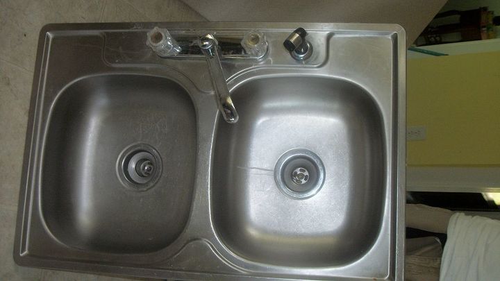 alternatives to stain sinks, old sink